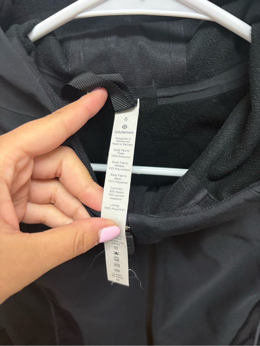 lululemon athletica Black Utility Jacket with Hood - Picture 5 of 6